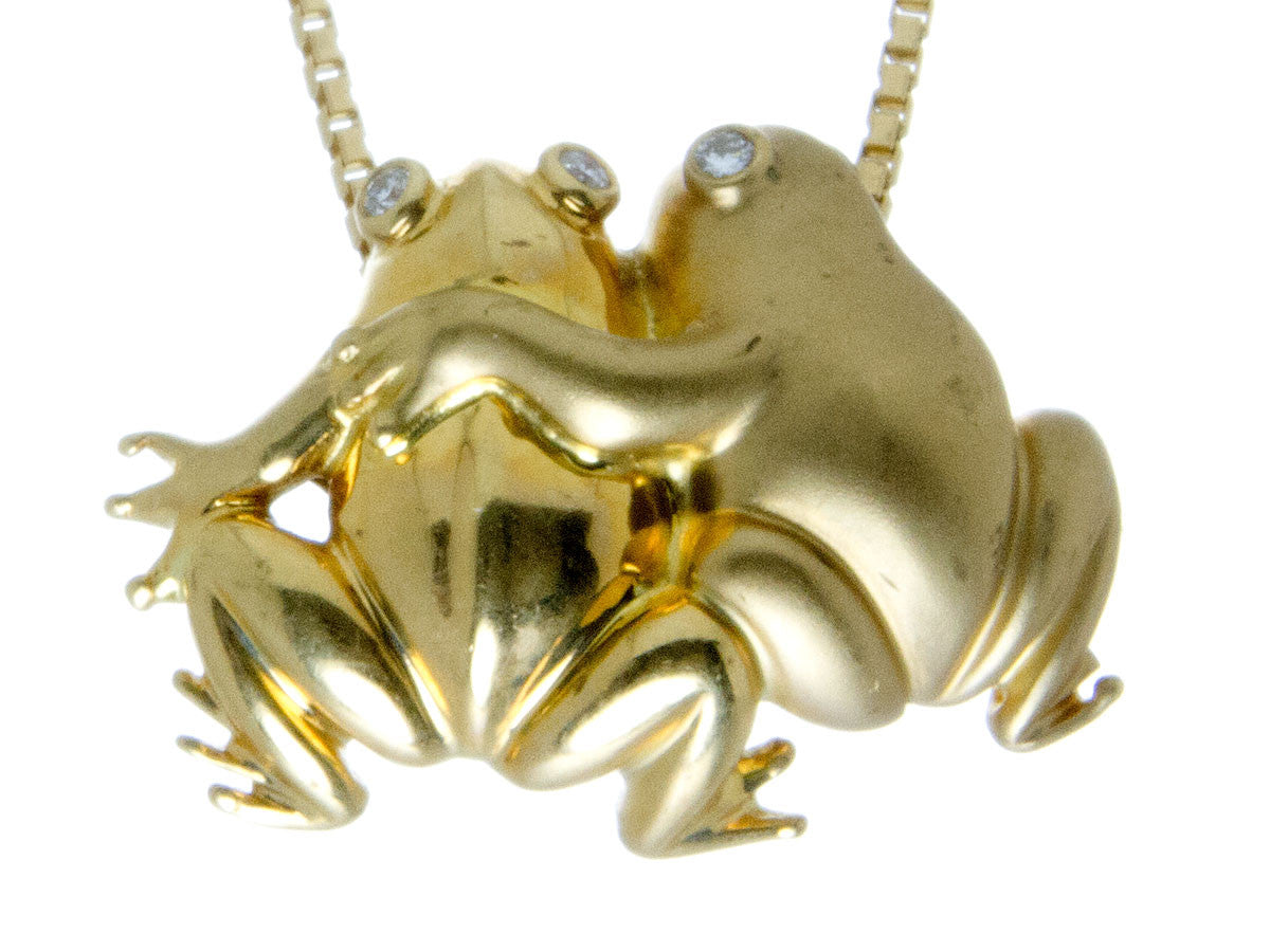 Frog Necklace, Gold Frog Necklace, Frog Jewelry, Frog Pendant, Amphibian,  Tree Frog, Unique Frog Necklace, Amphibian Jewelry - Etsy